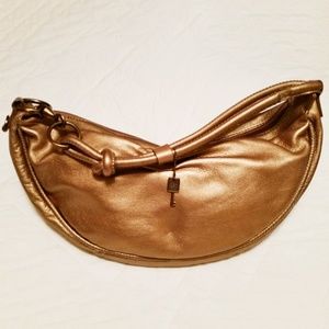 Gold Fossil Handbag